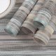 thumbnail image 3 of Set of 6 Easy Clean Placemats for Dining Table Heat Resistant Washable Woven Vinyl Table Mats Beige Green, 3 of 3