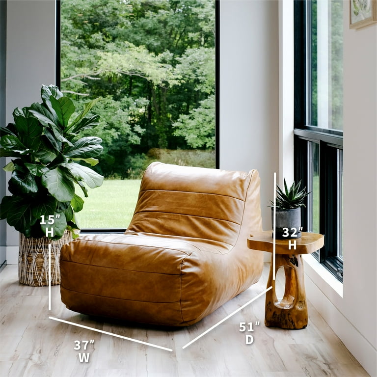 Big Joe Modora Bean Bag Lounger, Living Room and Gaming Seat
