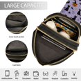 thumbnail image 3 of FORMRS Womens Crossbody Sling Bag Travel Daypack Shoulder Chest Backpack, Purple Halloween Pumpkin, 3 of 7
