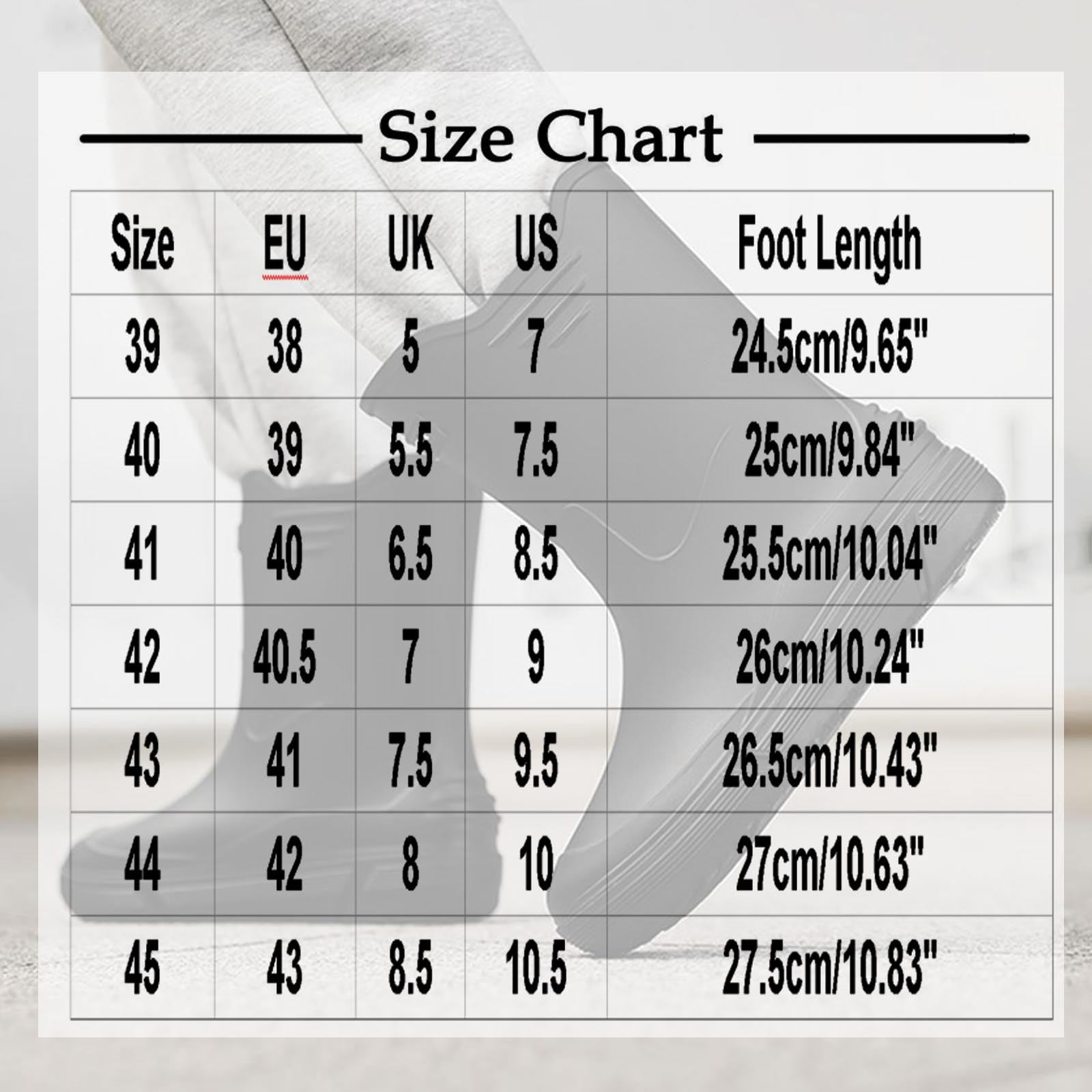 Wensltd Mid Calf Rain Boots for Men Solid Color Waterproof Rubber Shoes for Outdoor Short Tube Work Shoes