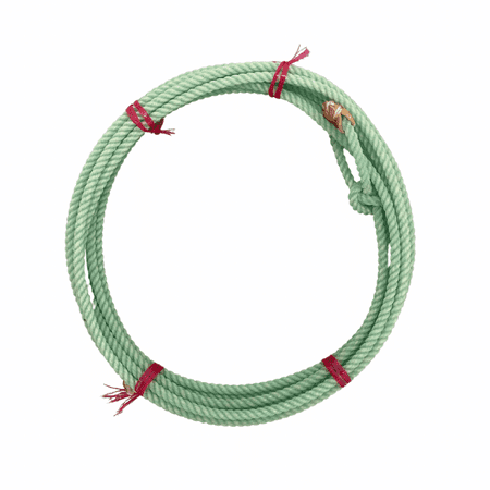 

Waxed Nylon Kid Rope Sea Foam
