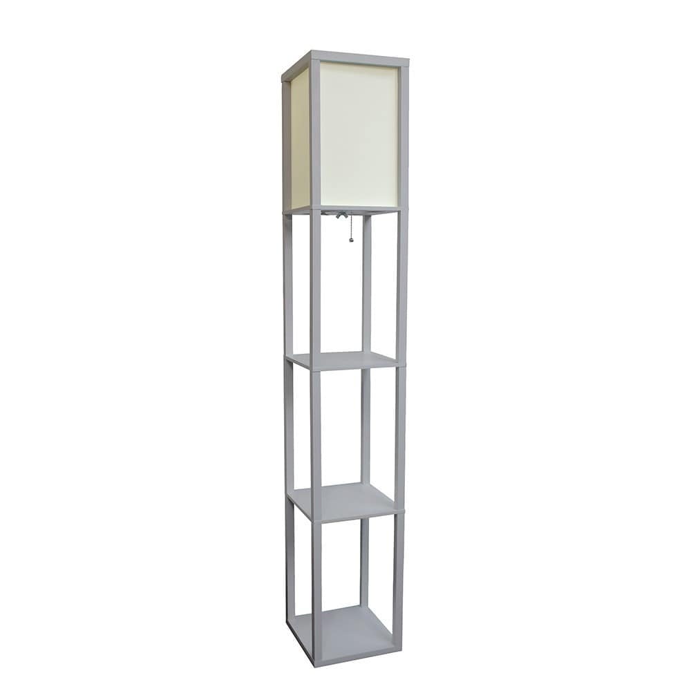 Porch Den Delano Douglas Floor Lamp Etagere Organizer Storage Shelf