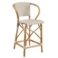 thumbnail image 1 of Monaco Twill Wicker Counter Stool, 1 of 2