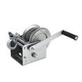 thumbnail image 3 of 2 Dual Speed Winch 3200LBS Hand Winch With Hand Brake Trailer Winch For Boat With Belt Webbing Strap ,Excellent Towing Capacity, 3 of 6