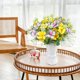 thumbnail image 5 of CaiYueKe 2 Pcs Artificial Flower Bouquet Fake Flowers for Wedding Centerpieces Home Decor Silk Floral Arrangements Vase Filler Party Decoration Spring Summer Decorations Indoor Outdoor, 5 of 7