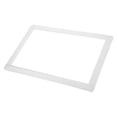 thumbnail image 1 of OUNONA Photo Frame Silver Plastic Wall Mounting 1Pcs, 1 of 8