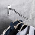 thumbnail image 4 of ZPSHYD Drying Rack, Stainless Steel Wall Mount Clothes Hanger Rack Hook Bathroom Towel Bar Drying Rack, 4 of 8