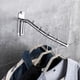 thumbnail image 4 of Estante para colgar ropa de acero inoxidable para montaje en pared, estante de secado para barra de toalla de baño que ahorra espacio, 4 of 10