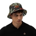 thumbnail image 6 of Kdxio Reflective Bucket Hat - Multicolored Butterflies Print Bucket Hat for Men,Women, 6 of 9