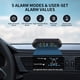thumbnail image 3 of B-Qtech Sistema de monitoreo de presión de neumáticos RV Solar Inalámbrico TPMS Alto Brillo para Remolque Viaje Autocaravana (0~199PSI) con 6 Sensores 5 Modos de Alarma Monitor de Presión de Neumático, 3 of 9