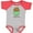 Baseball Heather and Red, variant on Inktastic Little Spud Green Boys or Girls Baby Bodysuit