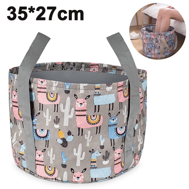 Cubo plegable Producto para exteriores Lavabo plegable portátil de viaje Bolsa de espuma ultraligera para pies para exteriores Cubo plegable