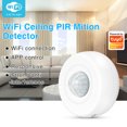 thumbnail image 3 of WiFi PIR Motion Sensor Wireless Passive Infrared Detector Security Burglar Alarm Sensor Tuya APP Control Smart Home Security System, 3 of 8