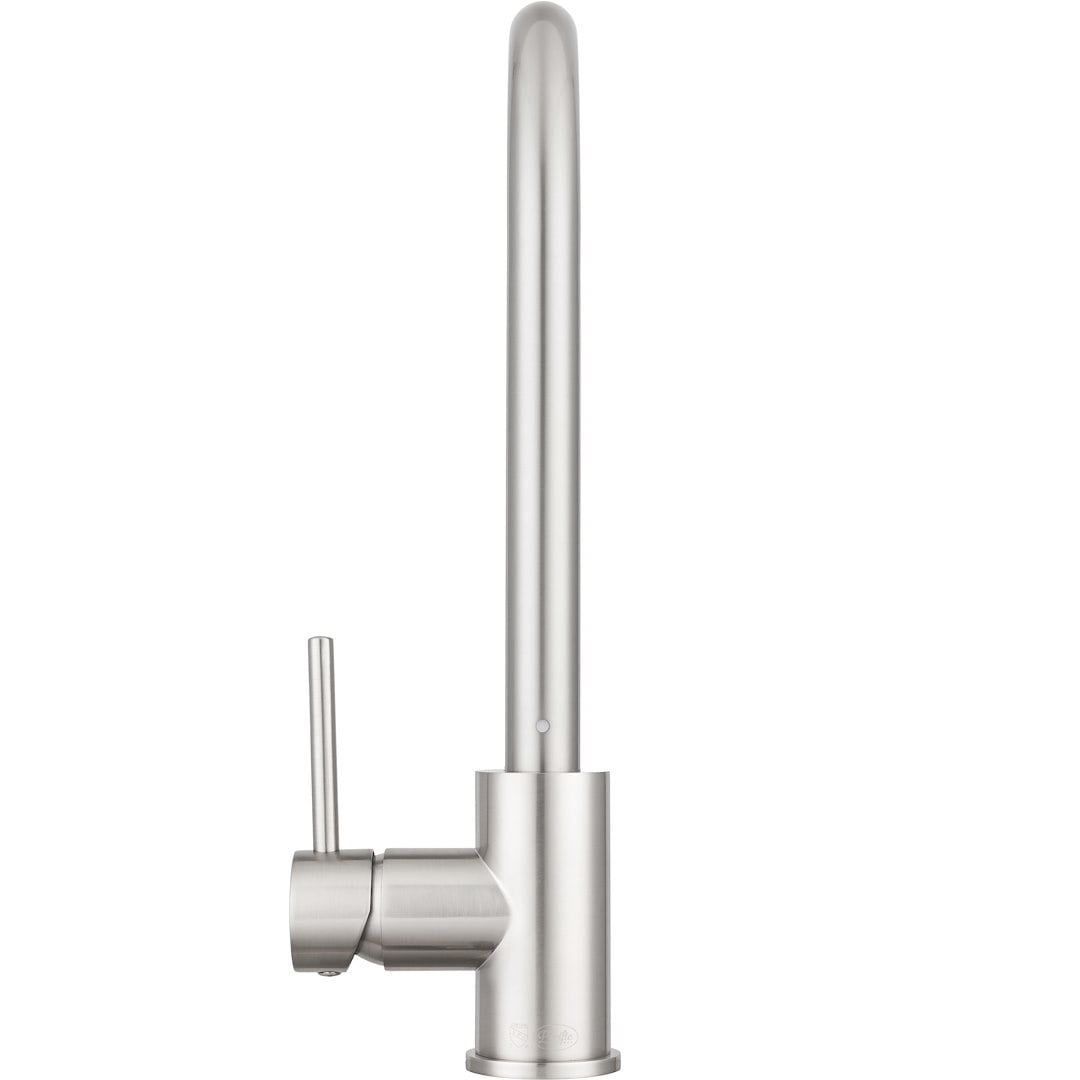 Dura Faucet DFNMK540SN Touch Sensor Pull-Down RV Kitchen Faucet, Satin Nickel