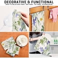 thumbnail image 7 of GZHJMY Soft Absorbent Reusable Kitchen Towels, Set of 6|28x18 in, Elegant Flowers Dining Kitchen Living Room Tea Towels Dish Towels Decorative Towels, 7 of 7