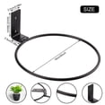 thumbnail image 4 of YIgang 4/6/8 Pouces Support de Support de Support de Plante pour Balcon Maison Jardin Jardin Fer Suspendu Métal Résistant Pot de Fleurs Rack de Stockage, 4 of 18
