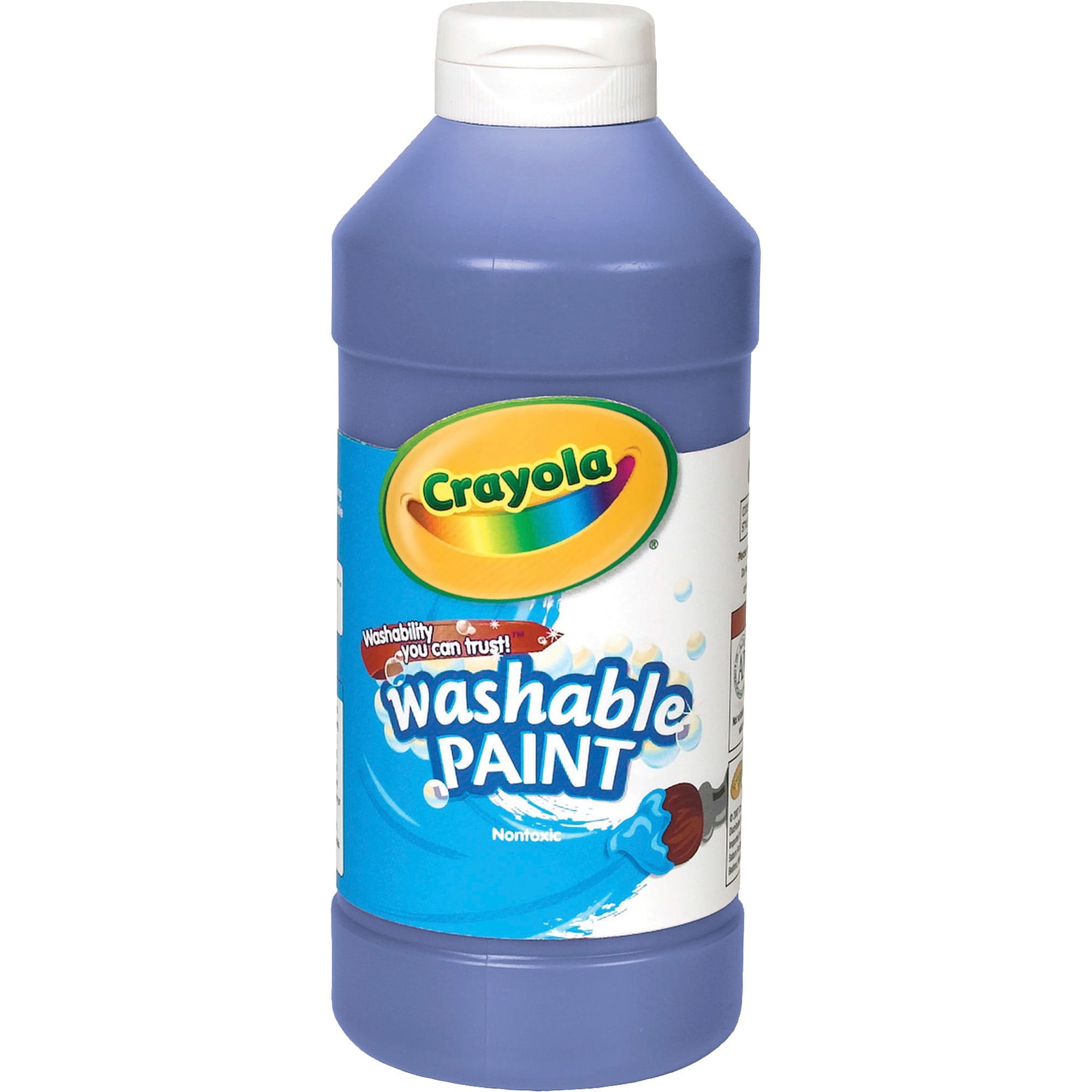 Crayola Washable Paint, Blue, 16 oz - Walmart.com - Walmart.com