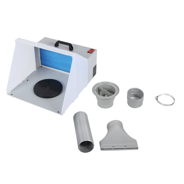 Ventilador De Escape Con Aerógrafo, Cabina De Pulverización Plegable Con Aerógrafo De Gran Desplazamiento De 25 W Para Uso Doméstico