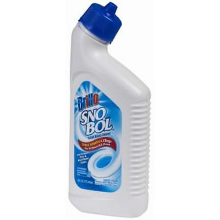 Sno Bol 16 OZ Toilet Cleaner Removes Hard Water Stains Stops Odors Dis
