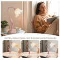 thumbnail image 3 of Lampara De Mesa Vintage Con Flores 3 Modos Luz Para Recamara Rosa, 3 of 5