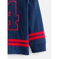 thumbnail image 6 of Wonder Nation Toddler Boys' Graphic Hockey Jersey with Long Sleeves, Sizes 12M-5T, 6 of 6