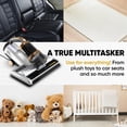 thumbnail image 3 of Oovac Mattress Vacuum BED CLEANER with UV-C LIGHT, 14kPa Suction, DUAL FILTERS & Dual Rollers, Furniture Handheld Vacuum Cleaner Dust Sensor, CORDED HANDHELD VACUUM, 3 of 6