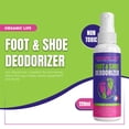 thumbnail image 4 of Organic Life Foot & Shoe Deodorizer, Natural Foot Spray with Tea Tree & Witch Hazel, 4 fl oz, 4 of 6