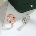 thumbnail image 4 of Turnable Anxiety Rings With Bead Relieve Stress Rings For Women Men Jewelry, 4 of 6