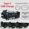 thumbnail image 2 of fashionhome Railway Tracks Model Must-Have For Any Toy Collection Train Toy Set Includes Locomotive Type D, 2 of 6