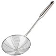 thumbnail image 1 of Spider Strainer Skimmer Ladle Stainless Steel Metal Frying Basket with Long Handle Spoon, 1 of 5
