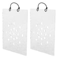 thumbnail image 5 of WASHWEPE Wall Planter Acrylic Transparent for Outdoor Plant Staircase 2Pcs 9.75X7.07X0.16In, 5 of 8