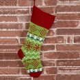 thumbnail image 3 of Zhourta Christmas Knitted Candy Stocking Gift Bags Christmas Stockings Bulk Christmas Decoration Supplies Multicolor Hanging Decorations, 3 of 4