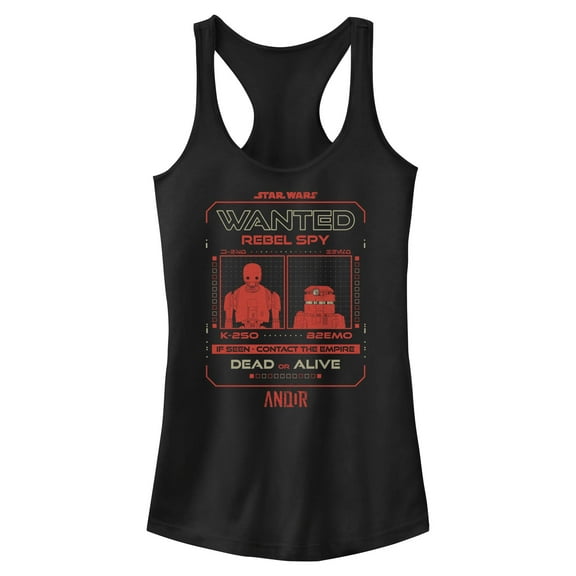 Juniors Star Wars: Andor K-2SO and B2EMO Dead or Alive Racerback Tank