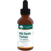 Genestra Brands Milk Thistle Tincture | Herbal Supplement to Support Liver Function | 2 fl. oz.