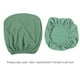 thumbnail image 3 of Yuarrent Paquete de 2 fundas para sillas de oficina, resistentes al desgaste, lavables, estilo Simple Multicolor, para decoración del hogar, funda para Decoración del hogar Verde militar Yuarrent HA011226-01, 3 of 5