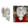 thumbnail image 2 of YIEMEEN European Sculpture Cherub Figurinee Angela Memorials Angela Garden Statue God Table, 2 of 20