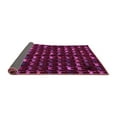 thumbnail image 2 of Ahgly Company Indoor Rectangle Abstract Purple Modern Area Rugs, 2' x 5', 2 of 4