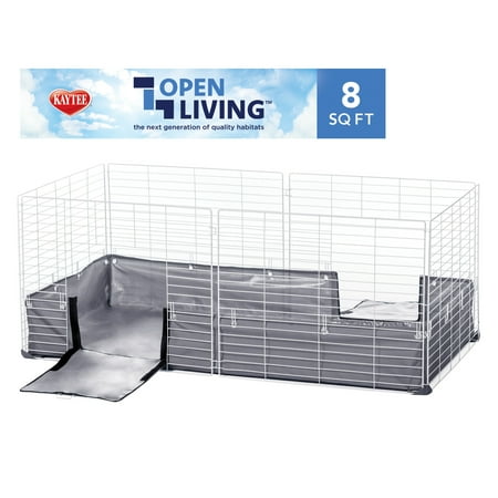 UPC: 0045125522402 | Kaytee Open Living Pet Rabbit or Guinea Pig Habitat  48  x 24