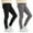 2Pcs(Black+Gray), variant on SILVERCELL 1/2 Pack Girls Winter Warm Thicken Fleece Lining Leggings Running Dance Yoga Athletic Leggings Tights Pants, Size 4-12 Years