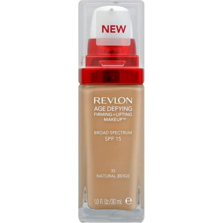 Revlon Age Defying Firming + Lifting Makeup, Natural Beige [35] 1 oz