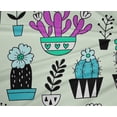 thumbnail image 5 of oneOone Polyester Spandex Mint Fabric Cactus Sewing Craft Projects Fabric Prints By Yard 56 Inch Wide-6P, 5 of 5