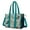 Dachshund And Flower, variant on Teacher Tote Bag,Dog Bones Teacher Utility Tote Bag,Large Work Tote Bags for Women with Multiple Pockets,Top Zipper Closure,13.8x10.6x6.7 Inch