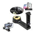 thumbnail image 2 of Gancho para reposacabezas de coche con soporte para teléfono, paquete de 2 ganchos mejorados 2 en 1 para asiento trasero de coche, perchas de rotación de 360°, vehículo universal, 2 of 5