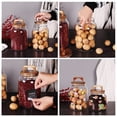 thumbnail image 3 of Juego de frascos SAIOOL de vidrio hermético para cocina, 1,9 L (x2), 3 of 6