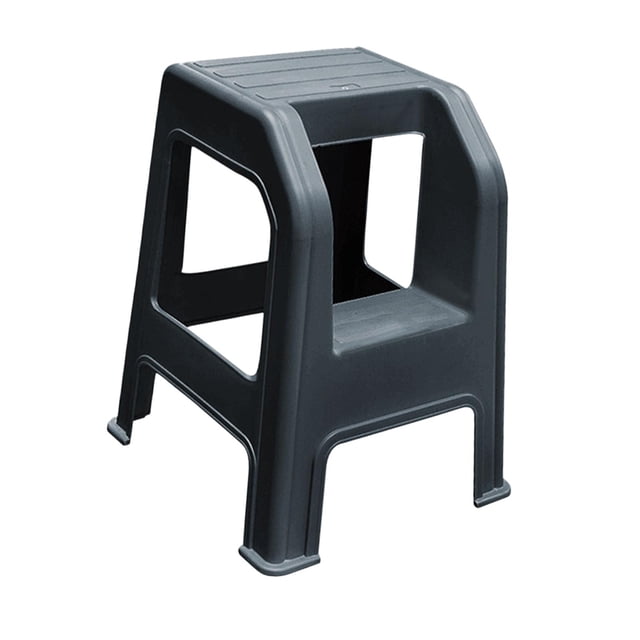 Lavado de automóviles de 2 pasos Stool de heces de mantenimiento Máximo 600 Catties Práctico Multipurpose Negro