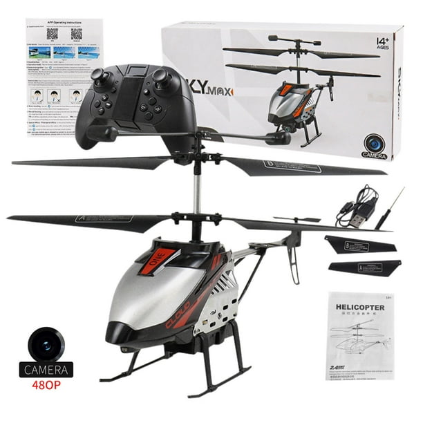 Fiudx Liquidación De Juguetes Helicóptero 2.4G Con Control Remoto Altitud Hold Rc Aleación Drone Juguete Regalo