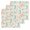 Blue Orange, variant on Teal Red Coastal Kitchen Dish Towels for Drying Dishes Set of 4, Nautical Seahorse Beach Coral Starfish Waffle Weave Microfiber Hand Tea Bathroom Towels Quick Dry & Absorbent Towel 12x12