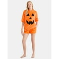 thumbnail image 2 of Halloween Women’s Hooded Lounger from Way To Celebrate, Sizes S-3X, 2 of 5