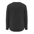 thumbnail image 6 of Fesfesfes Ladies V-Neck Sweater for Women Button Long Sleeve Temperament Solid Color Knit Tops Sweater Clearance Under $10, 6 of 9