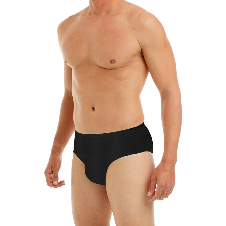 UNDERWORKS MENS DISPOSABLE 100 COTTON UNDERWEAR FOR TRAVEL